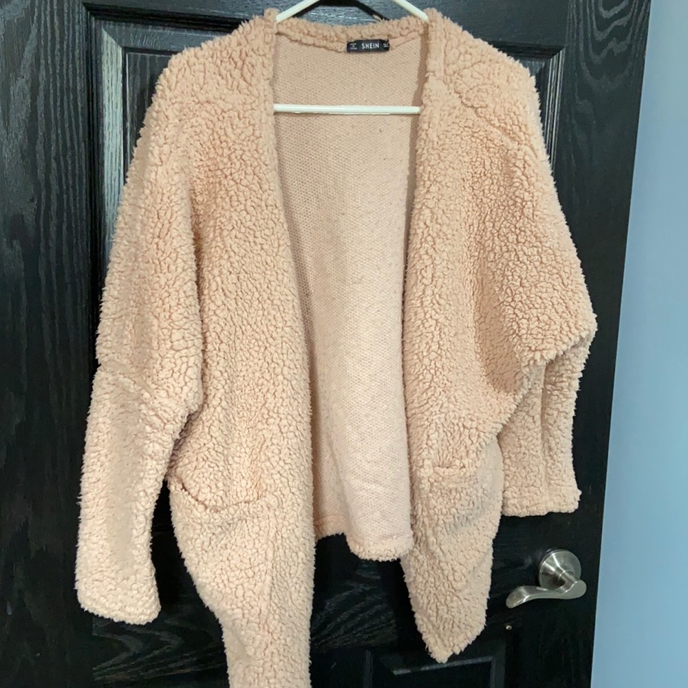 Sherpa cardigan